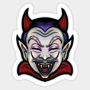 Drácula Diablo Sticker